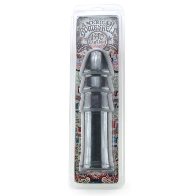 American Bombshell B-10 Warhead Dildo In Gunmetal | Sex Toys 1h ...